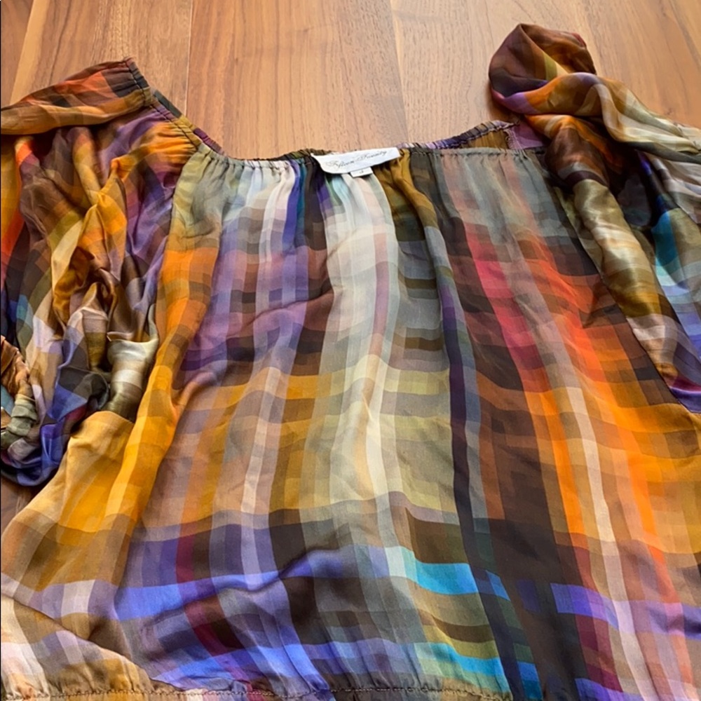 Multi colored blouse
